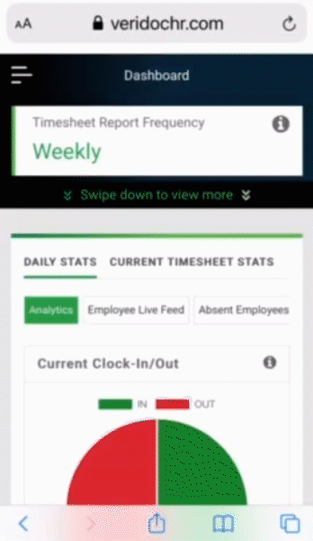 app employee clock in