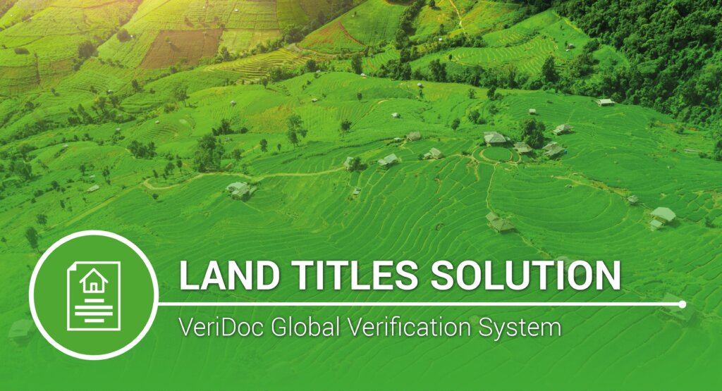 A Land Title Verification System to Stop Fraud