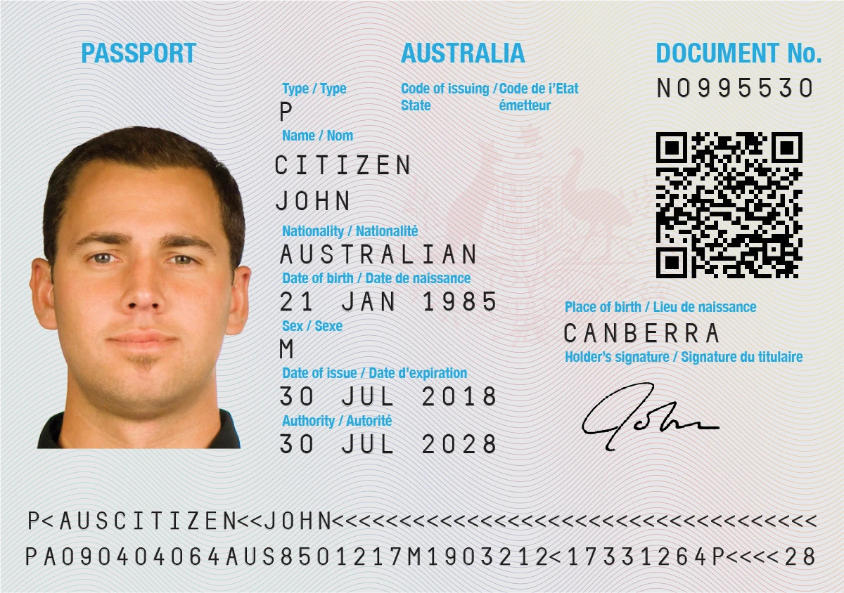 Australian Passport