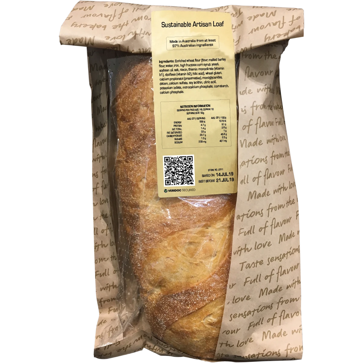 Sustainable Artisan Loaf